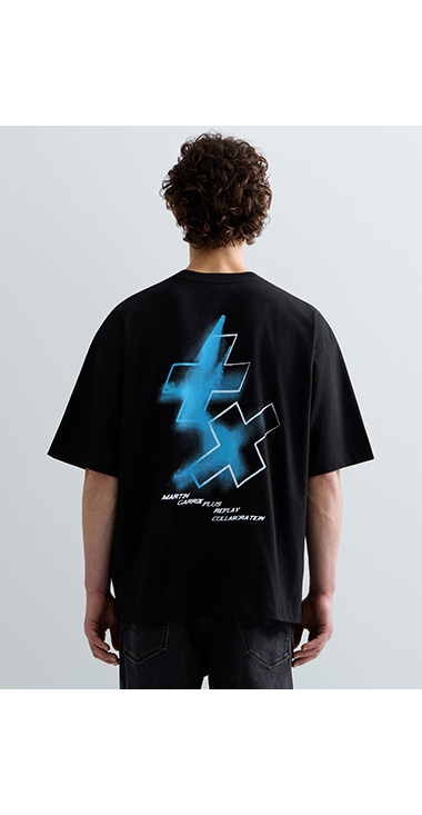 REPLAY &times; MARTIN GARRIX グラフィックTEE MARTIN 詳細画像